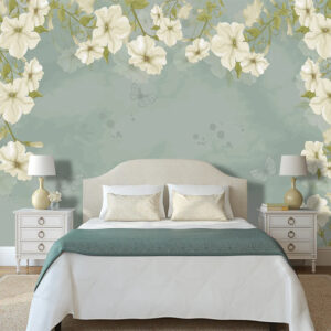 Orchid Flower Border Background Wallpaper