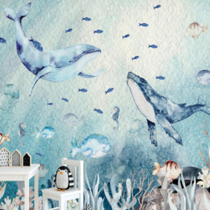 Underwater life wallpaper, Fishes and marine life wallpaper