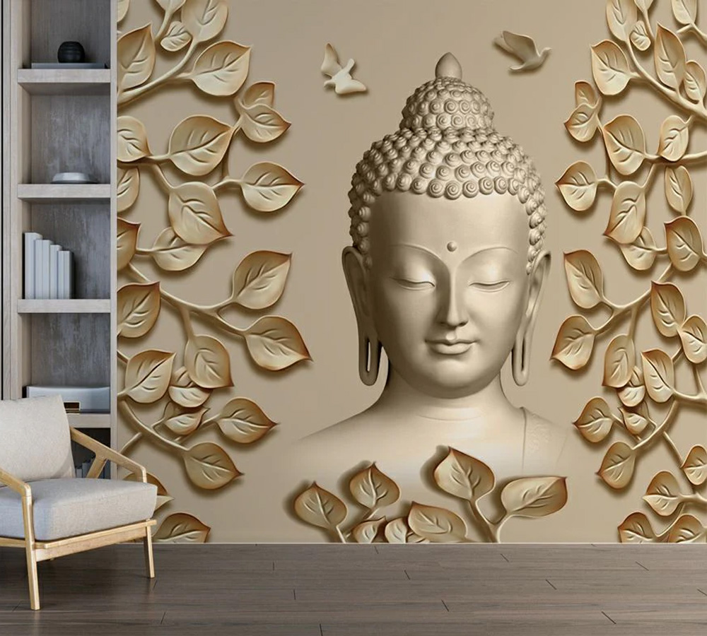 Mahatma Gautam buddha, Buddha, Buddha Wallpaper For LIving Room