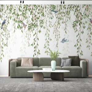 Tree And Leaves Wallpaper, Hanging Garden Wallpaper