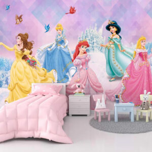 Cute Barbie Girl Room Wallpaper