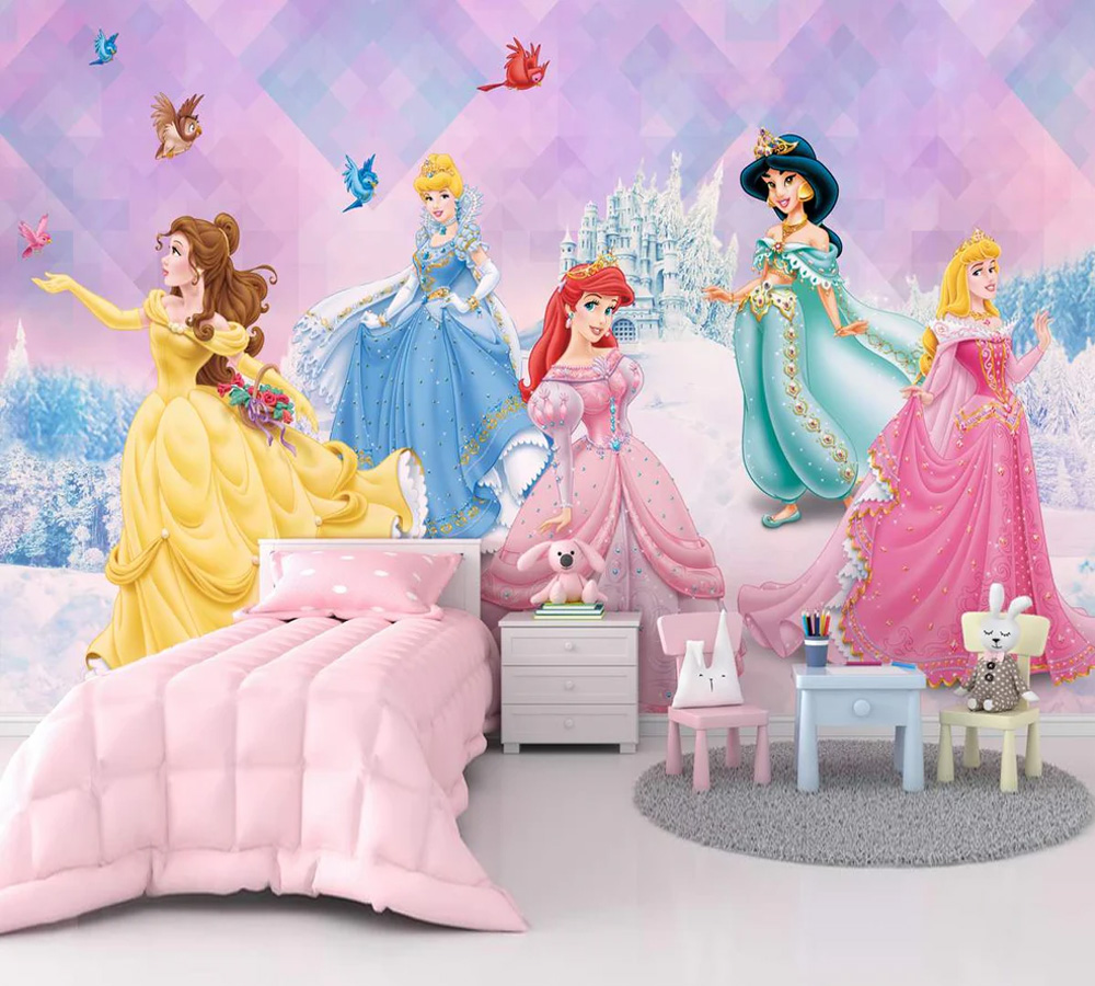 Cute Barbie Girl Room Wallpaper