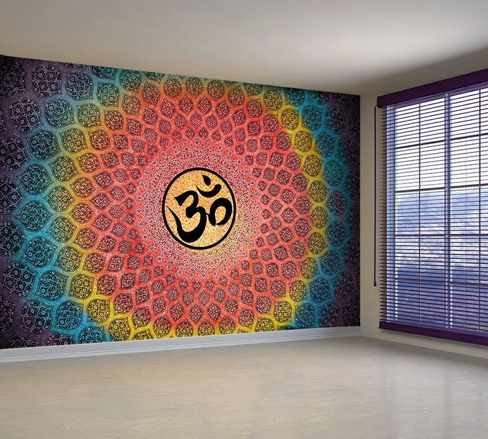 Spiritual OM Symbol Customize Wallpaper