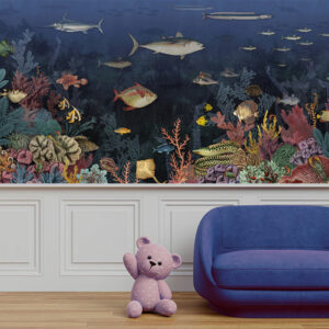 Aquarium archives mural wallpaper