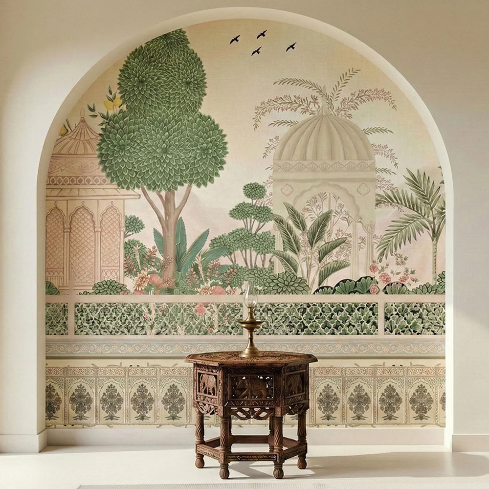 Vintage Vedika Classic Indian Wall Mural