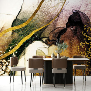 Abstract Marble Texture Wallpaper | Office And Living Room Wall