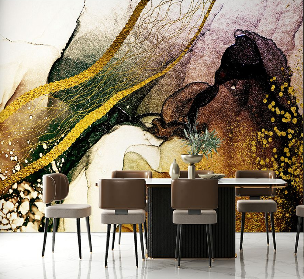 Abstract Marble Texture Wallpaper | Office And Living Room Wall
