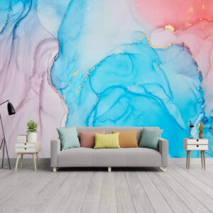 Colorful Marble Texture Abstract Wallpaper